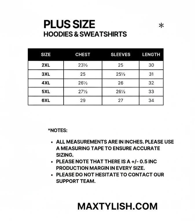 +Plus Size Wool Hoodie Bundle – Pack of 3 (2XL–6XL)